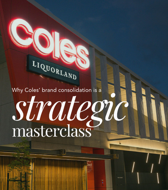 Coles went from 4 brands to 1